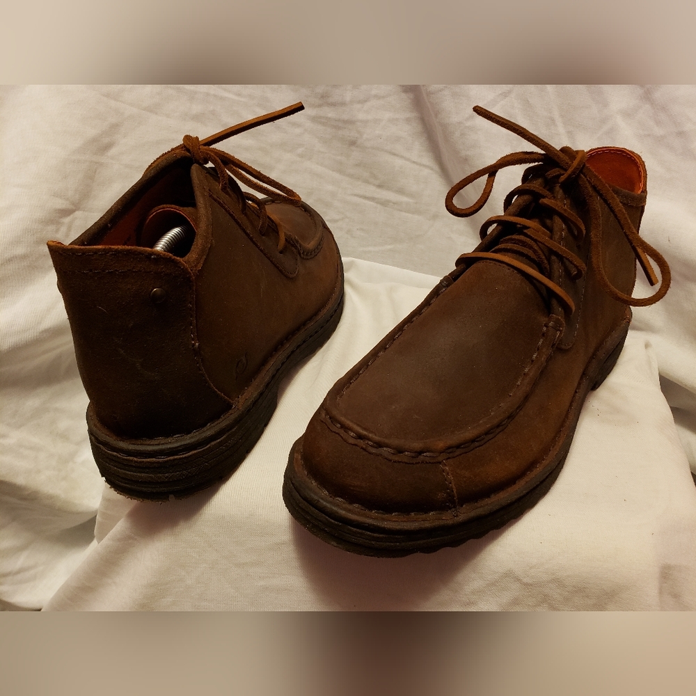 Born Mens Boots Sz 11 Brown